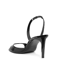 Scarlett Sling Patent Leather Slingback Sandals