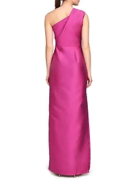 Irina Mikado Column Gown