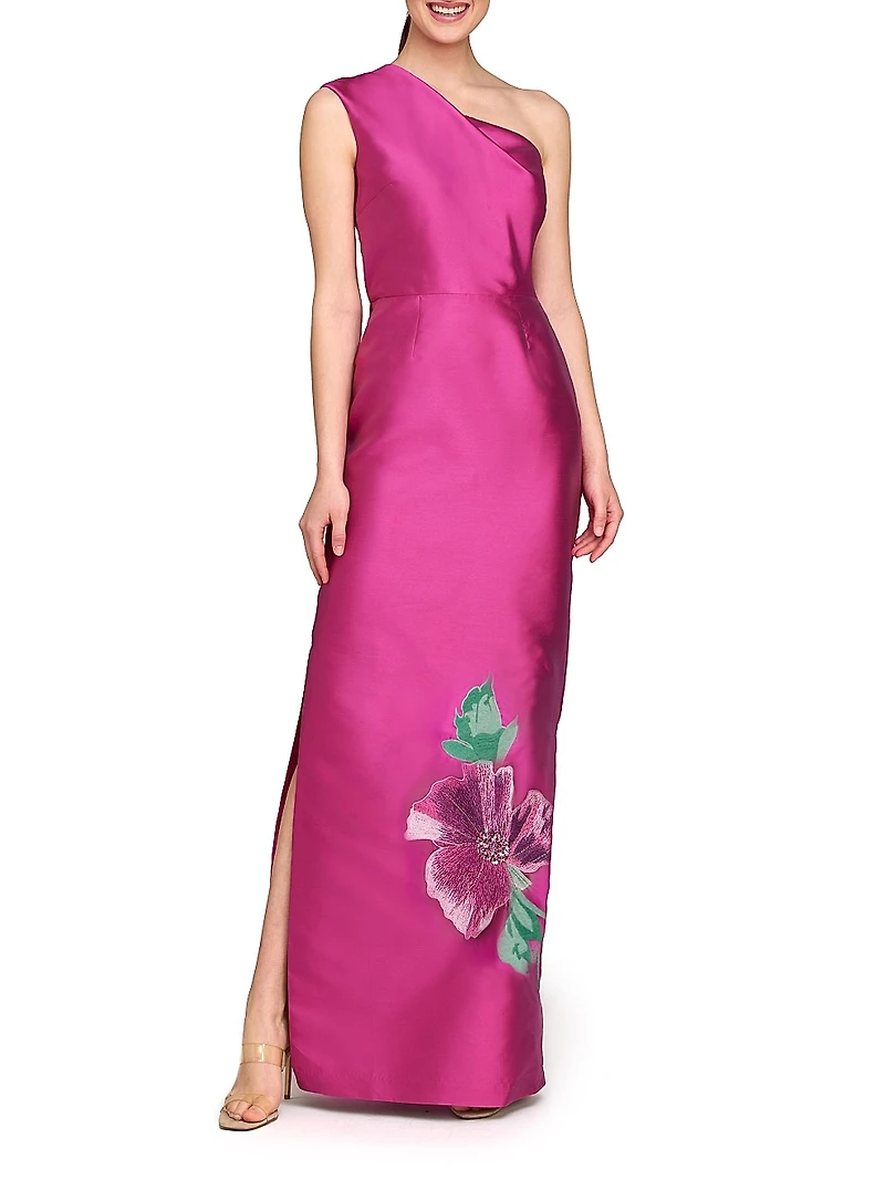 Irina Mikado Column Gown
