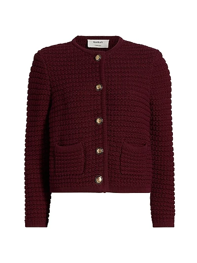 Gaspard Cotton-Blend Knit Cardigan