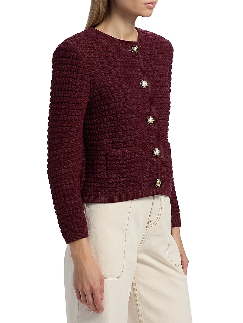 Gaspard Cotton-Blend Knit Cardigan