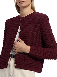Gaspard Cotton-Blend Knit Cardigan