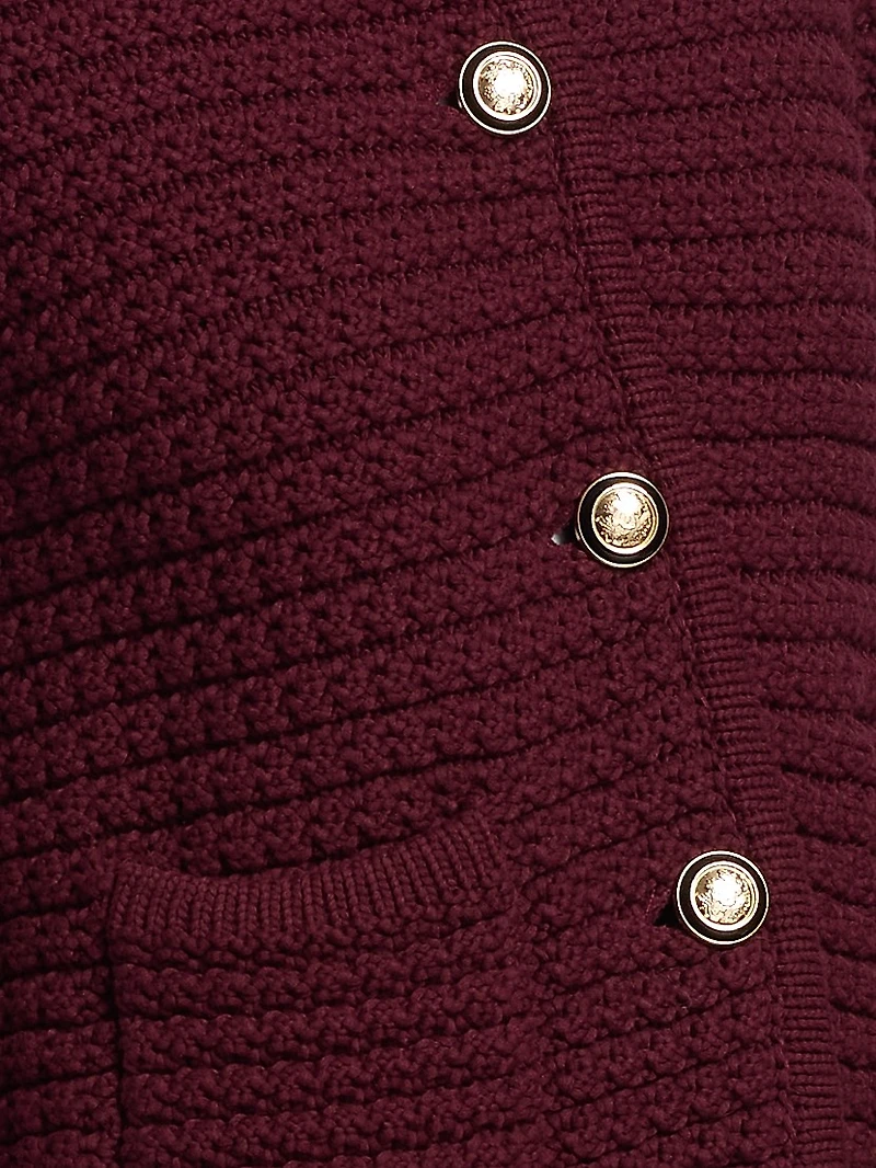 Gaspard Cotton-Blend Knit Cardigan