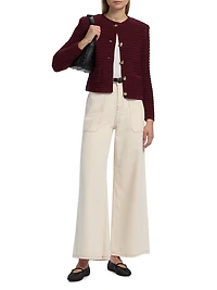 Gaspard Cotton-Blend Knit Cardigan