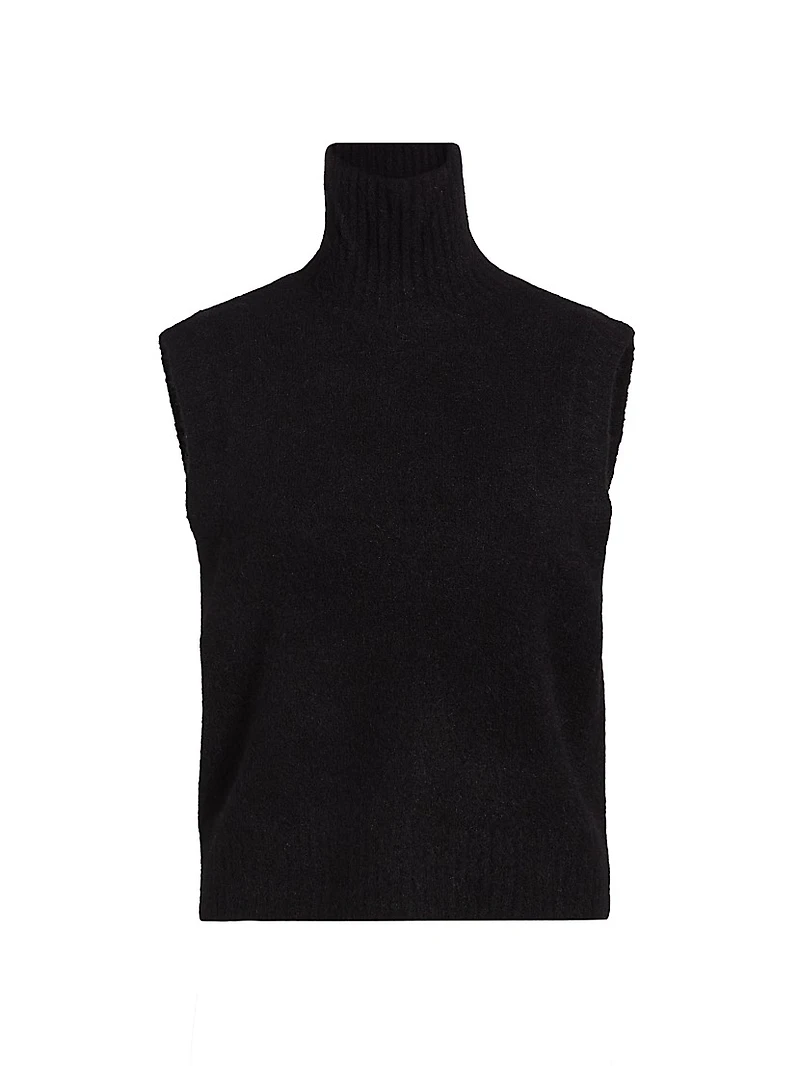 Mapache Mock Turtleneck Top