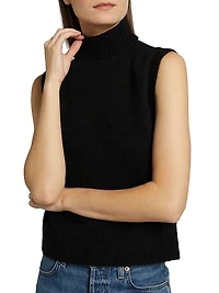 Mapache Mock Turtleneck Top