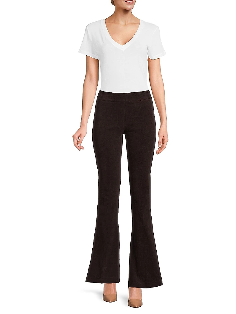 Corduroy Flared Pants