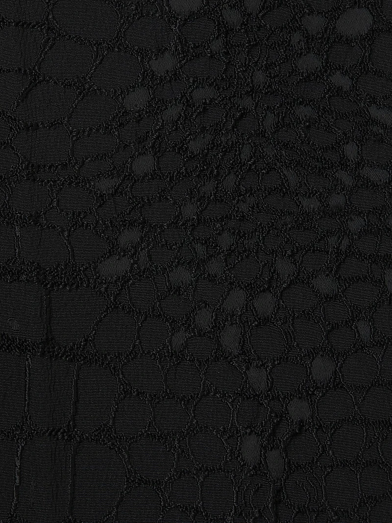 Jacquard Stretch Flared Pants