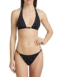 Pin Diamante Bikini Top