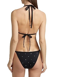 Pin Diamante Bikini Top