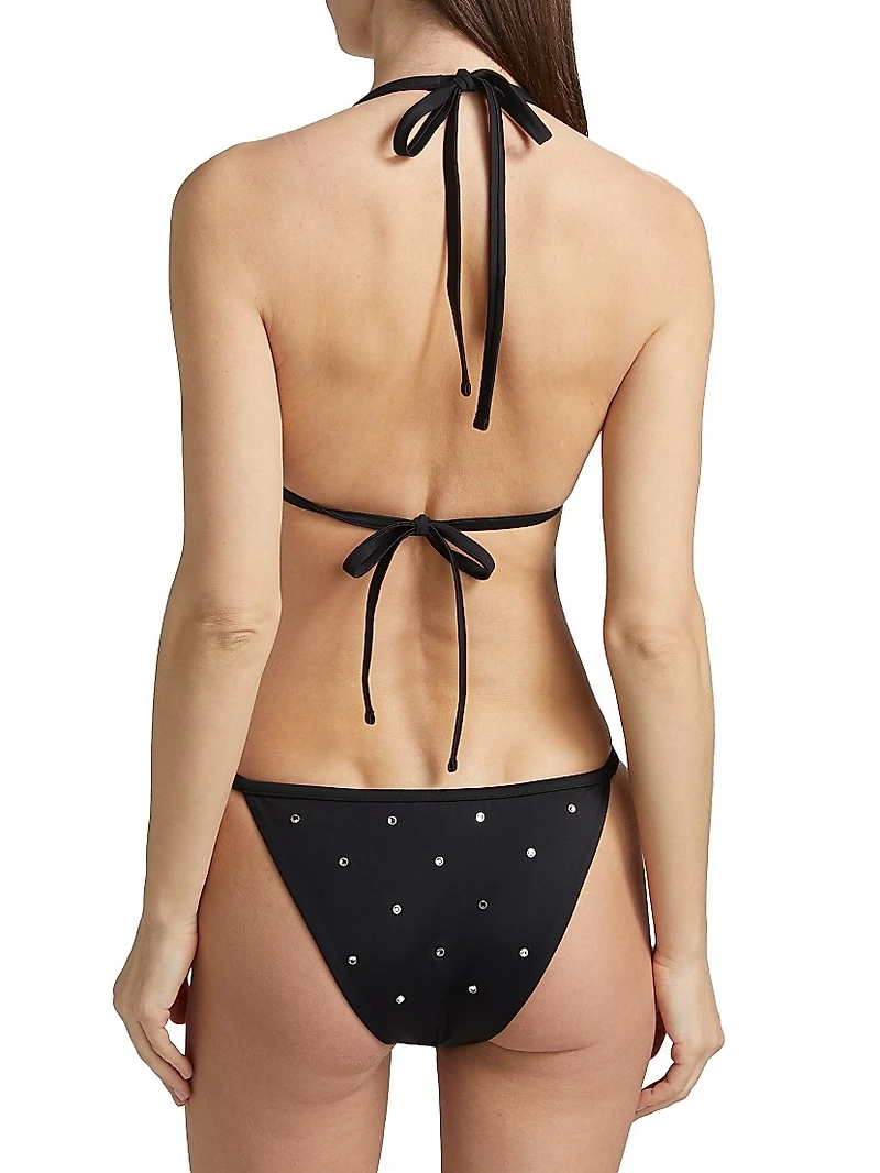 Pin Diamante Bikini Top