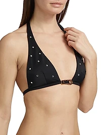 Pin Diamante Bikini Top