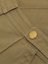 Costella Cotton-Twill Flared Jeans