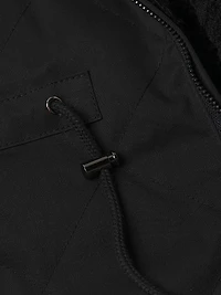 Faux Shearling Reversible Hooded Vest