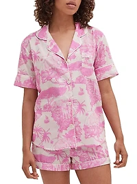 Loxodonta Toile Short Pajama Set