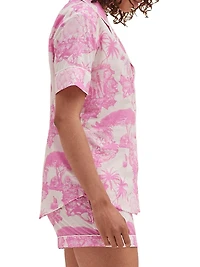 Loxodonta Toile Short Pajama Set