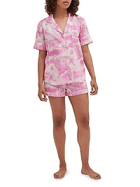 Loxodonta Toile Short Pajama Set