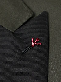 Single-Breasted Wool Sport Jacket