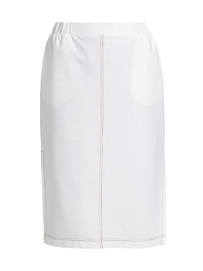 Otto Stitched Midi-Skirt