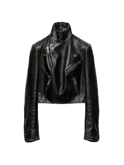 Leather Biker Jacket