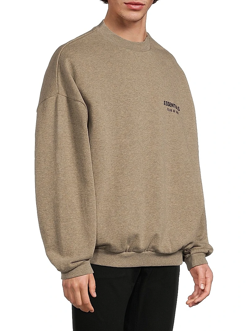 Logo Fleece Crewneck Sweatshirt