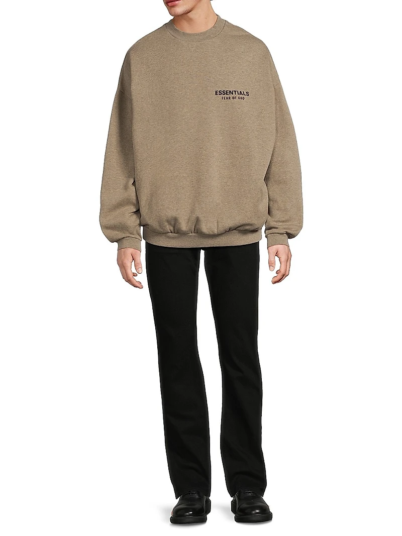 Logo Fleece Crewneck Sweatshirt