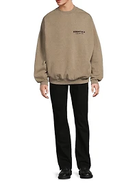 Logo Fleece Crewneck Sweatshirt