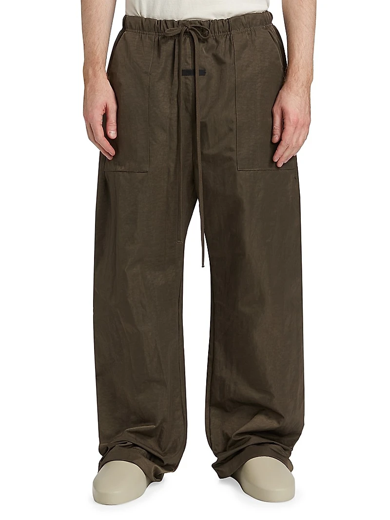 Textured Utility Pants
