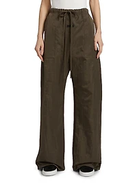 Textured Utility Pants