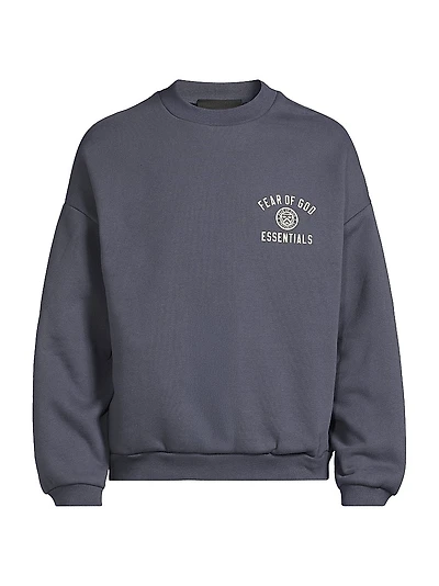 Logo Fleece Crewneck Sweatshirt