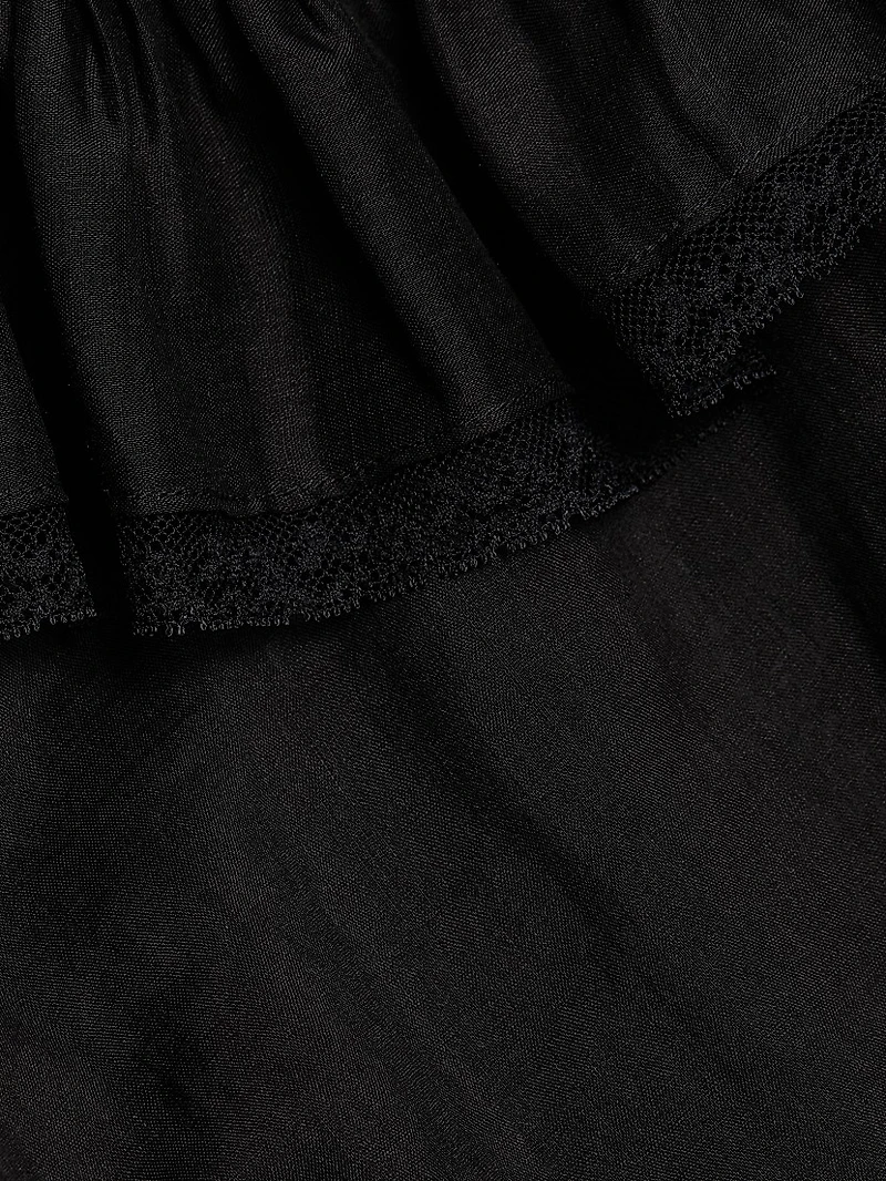 Samara Ruffle-Trim Top