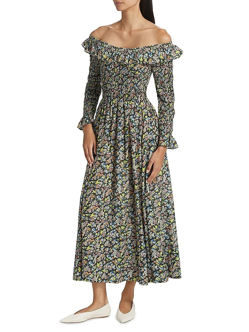 Rosenda Cotton Maxi Dress