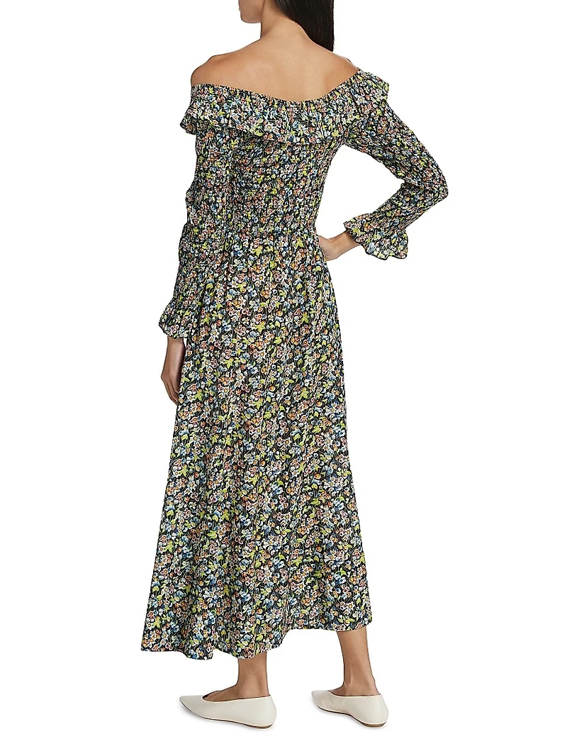 Rosenda Cotton Maxi Dress