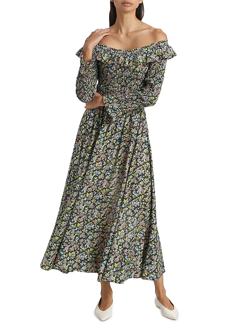 Rosenda Cotton Maxi Dress