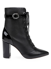 Elegante 85MM Leather Booties