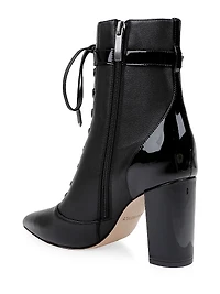 Elegante 85MM Leather Booties