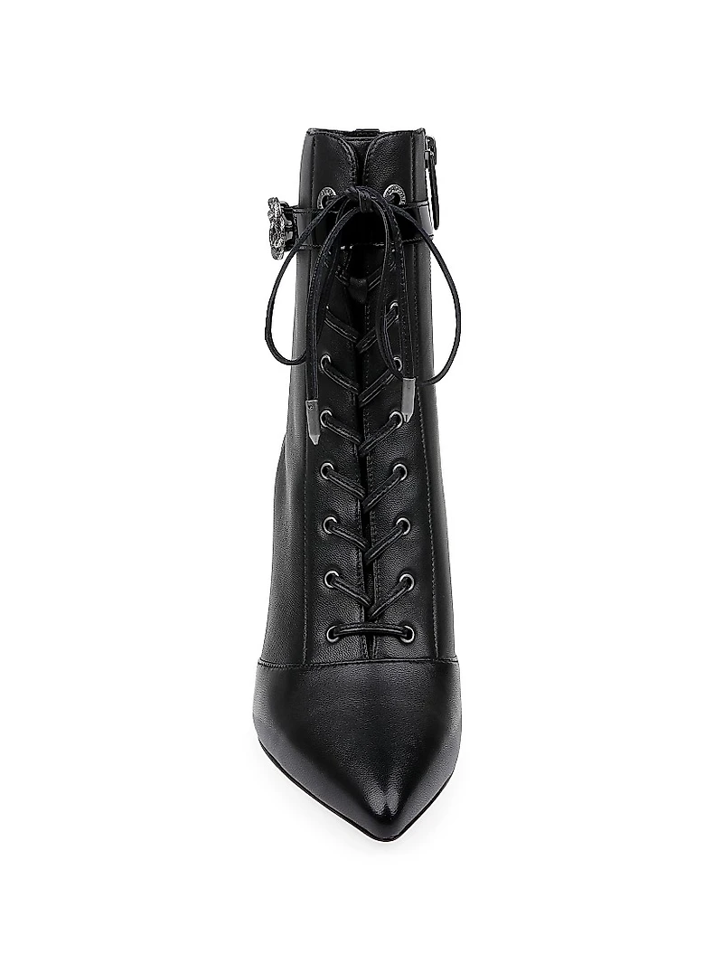 Elegante 85MM Leather Booties
