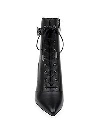 Elegante 85MM Leather Booties