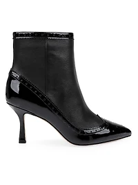 Ember 75MM Leather Ankle Booties