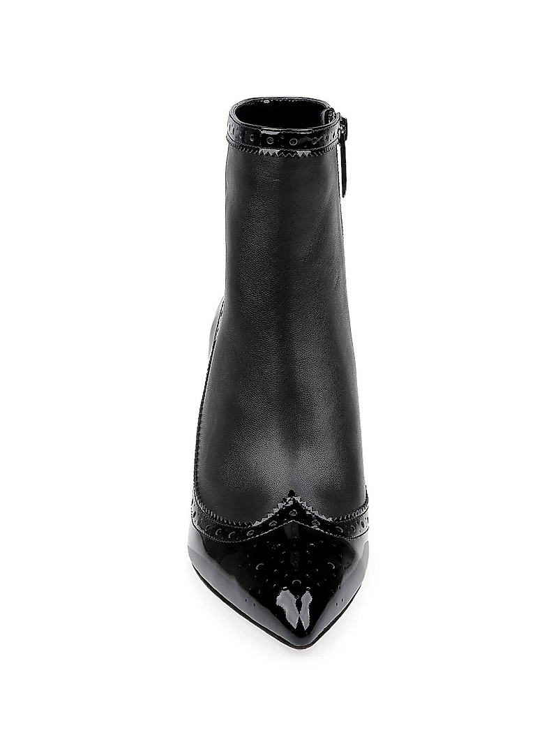 Ember 75MM Leather Ankle Booties