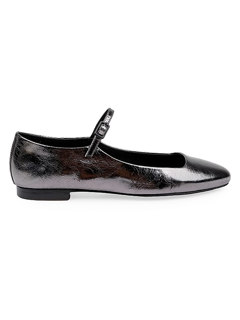 Edelie Leather Ballet Flats