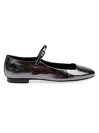 Edelie Leather Ballet Flats