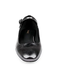 Edelie Leather Ballet Flats