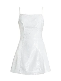 Kiara Sequin Sleeveless Minidress