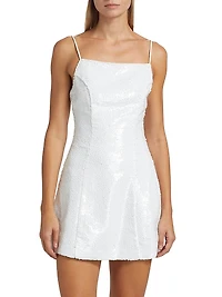 Kiara Sequin Sleeveless Minidress