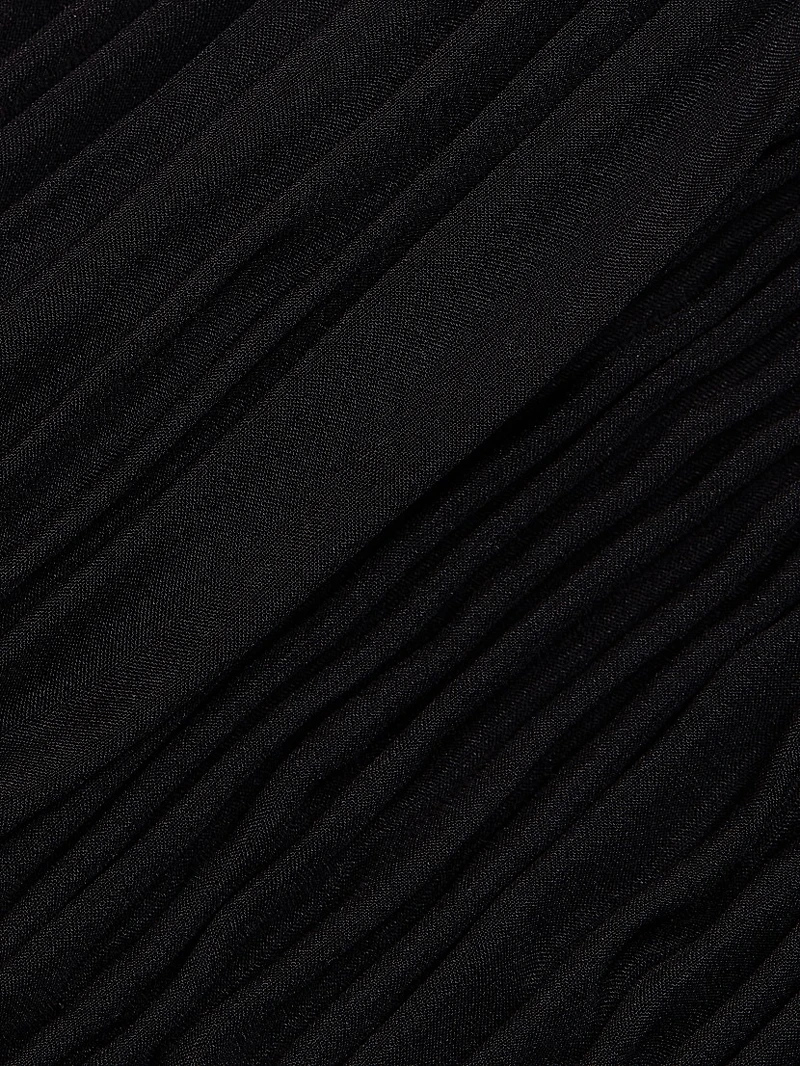 Tamar Embellished Chiffon Tiered Gown