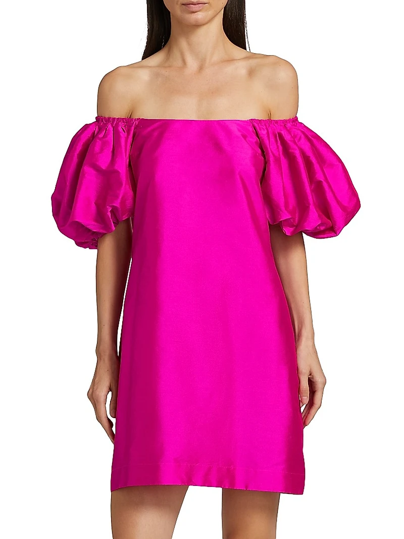 Drea Taffeta Minidress