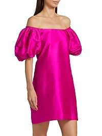 Drea Taffeta Minidress