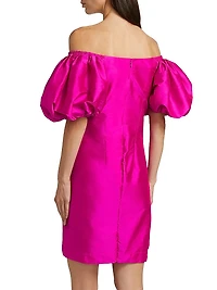 Drea Taffeta Minidress