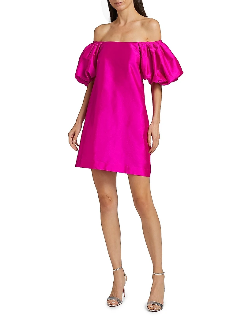 Drea Taffeta Minidress